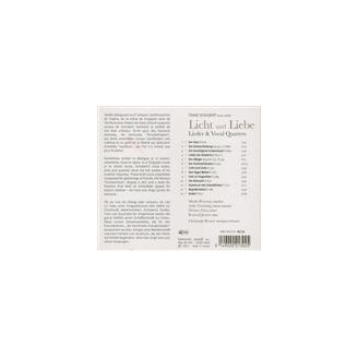 Licht und Liebe Lieder & Vocal Quartets..